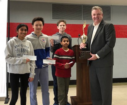 District 76 1st Place at Mayor's Cup Math Challenge